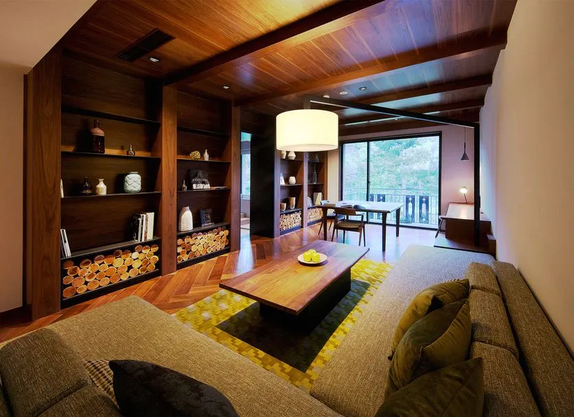 Daisen Lake Hotel lounge